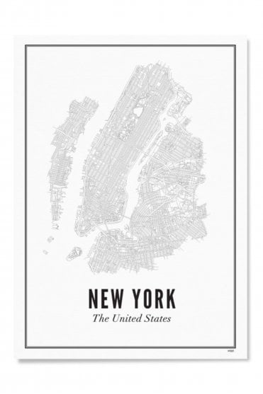 New York City Print 30cm x 40cm