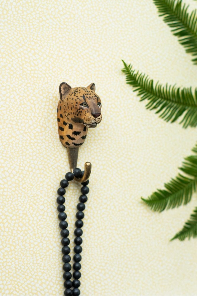 Wildlife Garden Leopard Hook