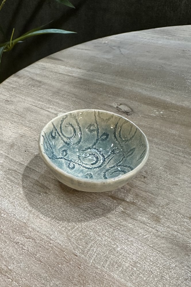 Wonki Ware Salt Dish - Pattern