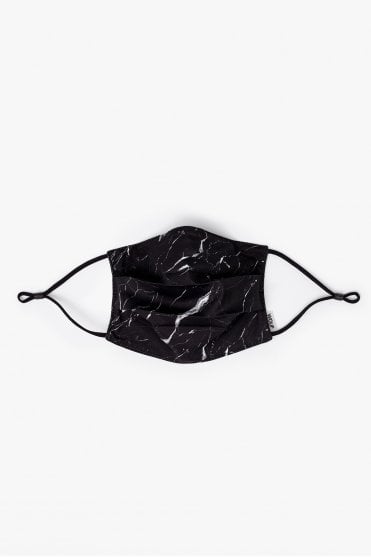 Black Marble Unisex Face Mask